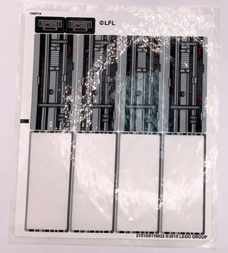 Sticker Sheet for Set Death Star Final Duel, North American Version, 75093 - (21515/6116832), Part# 75093stk01b Part LEGO® Missing 4 Stickers