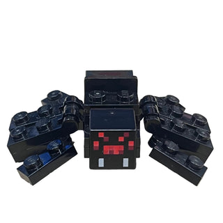 Spider with Bracket for Jockey Attachment, minespider07 - LEGO® Minecraft Minifigure