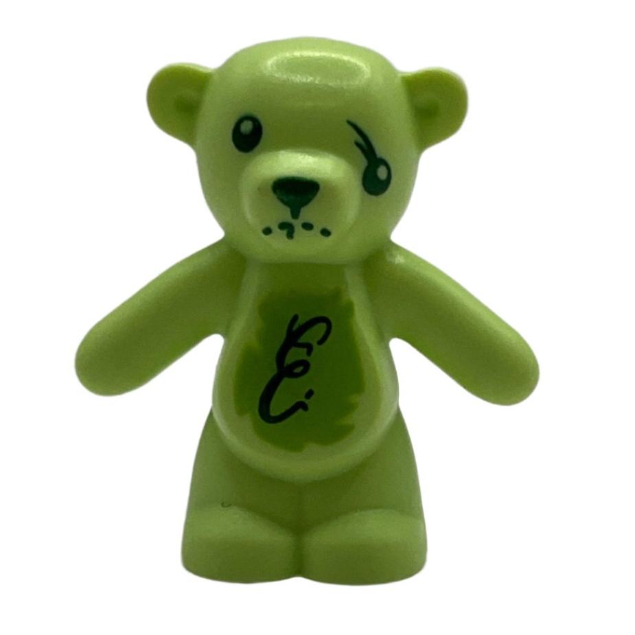 Teddy Bear with Script E on Stomach, Damaged Eye Pattern – United Brick Co®