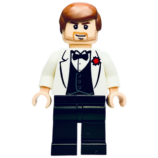 Indiana Jones - White Tuxedo Jacket, iaj024 Minifigure LEGO® Like New