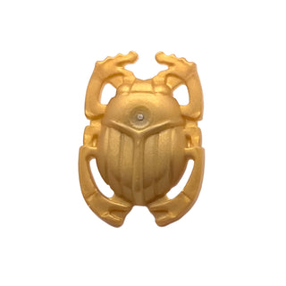 Shield Scarab, 93251 Part LEGO® Pearl Gold