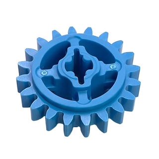 Technic, Gear 20 Tooth, Part# 69779 Part LEGO® Dark Azure