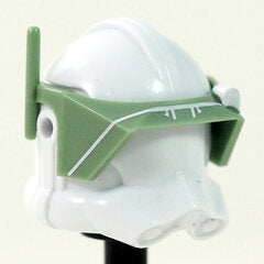 Detail Sand Green Visor Style- CAC Custom Headgear Accessory Clone Army Customs White  