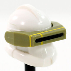 Olive Macrobinoculars- CAC Custom Headgear Accessory Clone Army Customs Yellow  