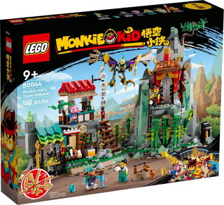 Monkie Kid's Team Hideout,  80044 Building Kit LEGO®   