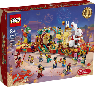 80111 - Lunar New Year Parade - EMPTY BOX ONLY Empty Box LEGO®