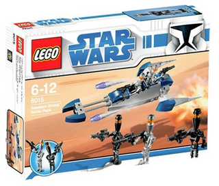 8015 - Assassin Droids Battle Pack - EMPTY BOX ONLY Empty Box LEGO®