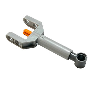 Technic Linear Actuator Mini with Dark Bluish Gray Head and Orange Axle, Part# 92693c01 Part LEGO®   