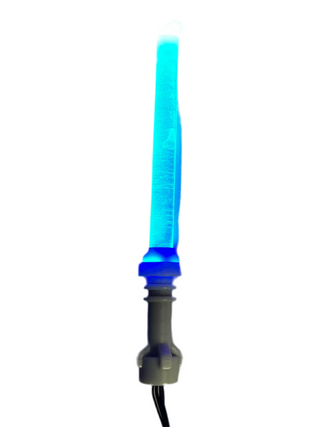 Light-Up Lightsaber, DIY System, Reconnectable, LS-LA Custom Parts United Brick Co® Blue