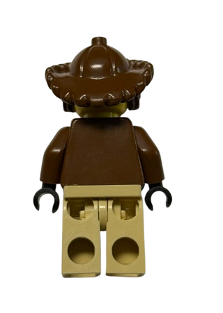 Pippin Reed / Miss Gail Storm - Brown Parka, Tan Legs, Brown Mongolian Hat, adv028 - LEGO® Adventurers Minifigure