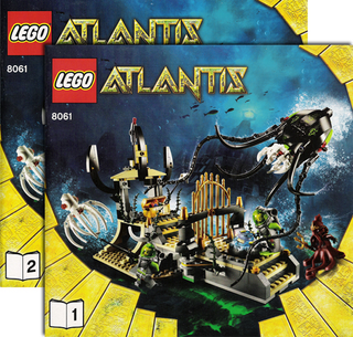 8061-Gateway of the Squid - INSTRUCTIONS ONLY Instructions LEGO®