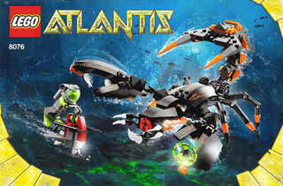 8076-Deep Sea Striker - INSTRUCTIONS ONLY Instructions LEGO®