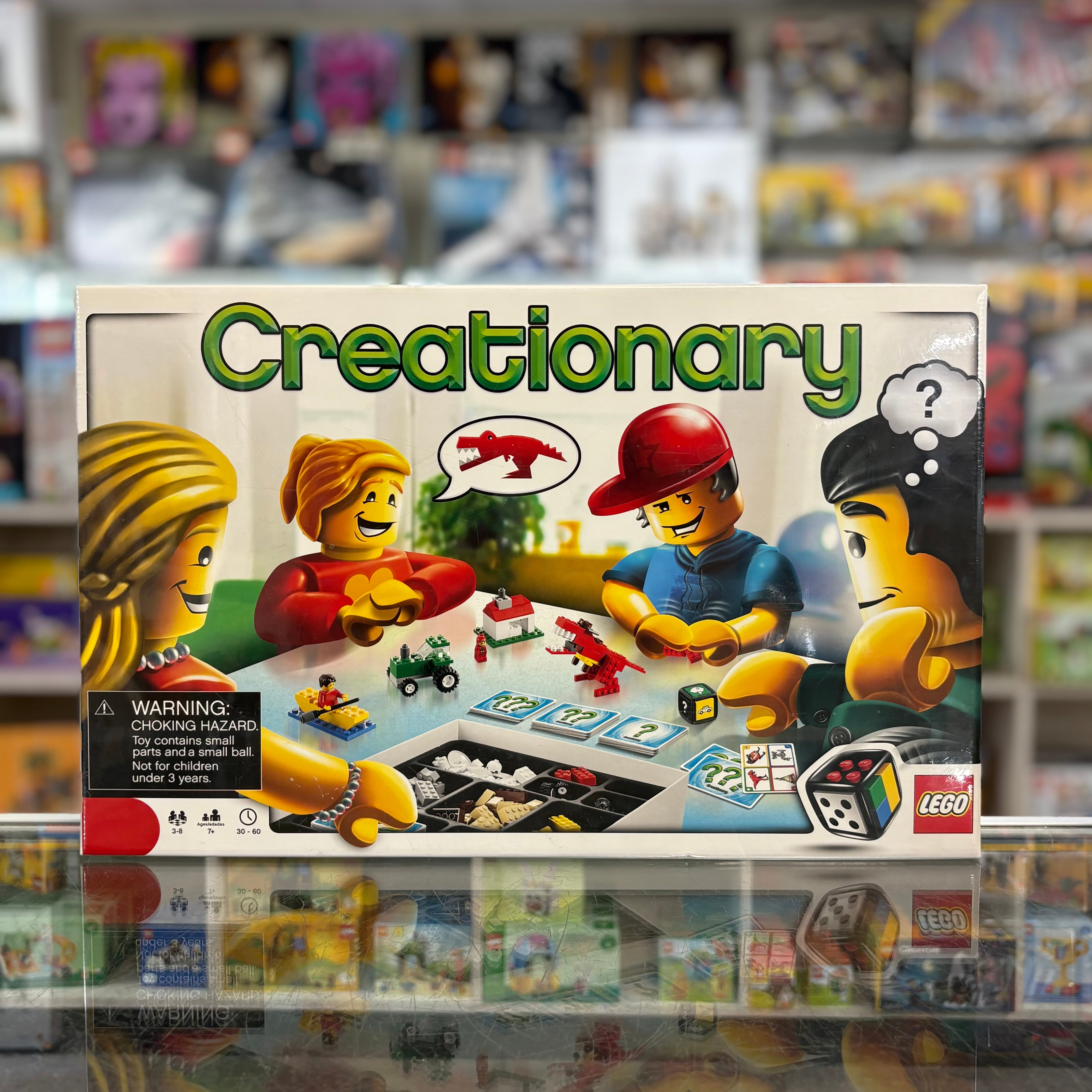 Lego Minifigure Creationary Lego Game Creationary, 3844