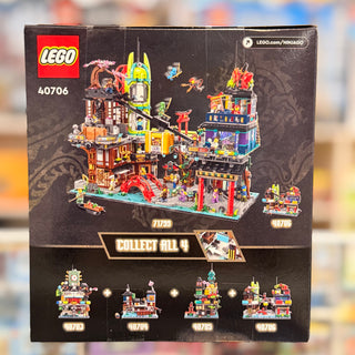 Micro NINJAGO City Markets - 40706 Building Kit LEGO®