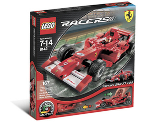 Ferrari 248 F1 1:24, 8142 Building Kit LEGO®