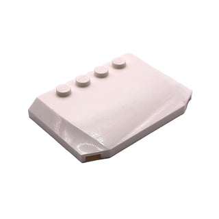 Wedge 4 x 6 x 2/3 Triple Curved, Part# 52031 Part LEGO® White