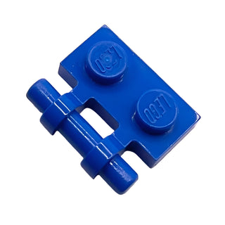 Plate, Modified 1x2 with Bar Handle on Side - Free Ends, Part# 2540 Part LEGO® Blue