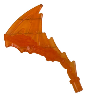 Minifigure, Weapon Nunchucks with Trailing Energy Effect Part# 73766b Part LEGO® Trans-Orange