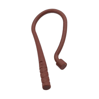 Minifigure, Weapon Whip Bent Flexible, Part# 88704 Part LEGO® Reddish Brown Very Good