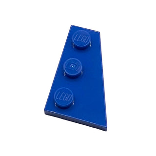 Wedge, Plate 3 x 2 Right, Part# 43722 Part LEGO® Blue