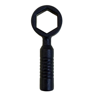 Minifigure Utensil Tool Box Wrench - 6-Rib Handle Part#6246d Part LEGO® Black