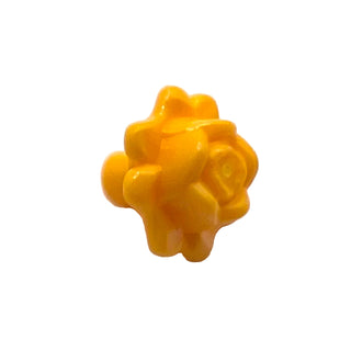 Friends Accessories Flower Rose with Pin, Part# 93081c Part LEGO® Bright Light Orange