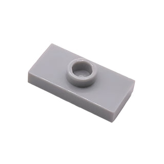 Plate, Modified 1x2 with 1 Stud with Groove (Jumper), Part# 3794b Part LEGO® Light Bluish Gray