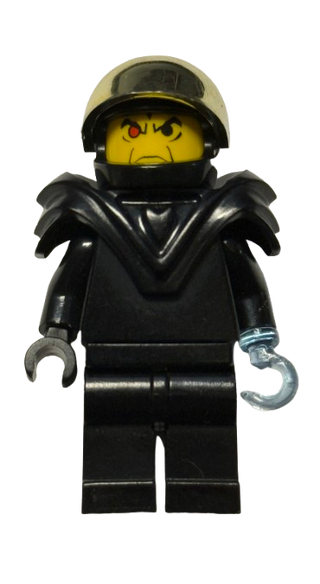 Ogel - Trans-Medium Blue Hook, alp029 - LEGO® Alpha Team Minifigure