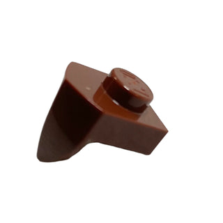 Plate, Modified 1x1 with Tooth Vertical, Part# 15070 Part LEGO® Reddish Brown 1 Part