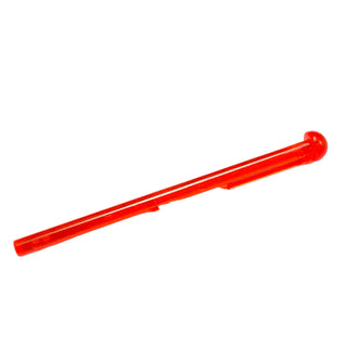 Projectile Launcher, Bar 8L with Round End, Part# 15303 Part LEGO® Trans-Neon Orange