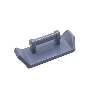 Vehicle, Spoiler with Bar Handle with Black Outline Bolts on Sand Blue Background Pattern (Sticker), Part# 98834pb30 Part LEGO®