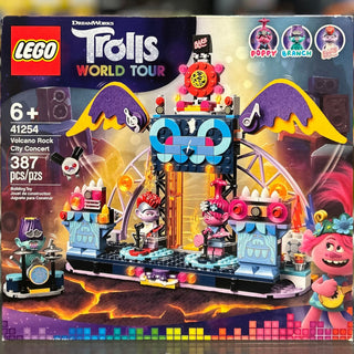 Trolls Volcano Rock City Concert 41254 Building Kit LEGO®