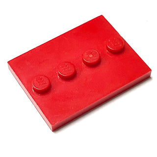 Tile Modified, 3x4 with 4 Studs in Center (Minifigure Stand), Part# 88646