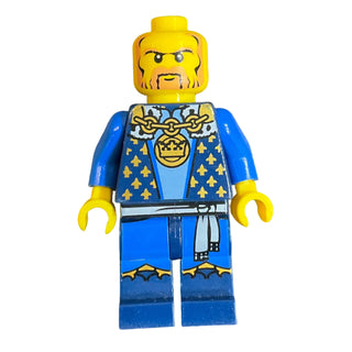 Fantasy Era - Crown King, No Cape, Printed Legs, cas422 Minifigure LEGO®