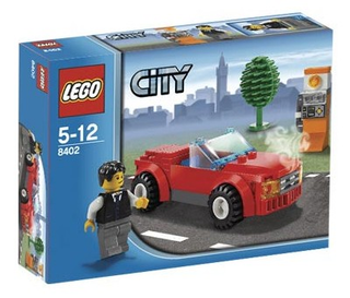 Sports Car, 8402-1 - LEGO® City Set Building Kit LEGO®