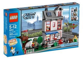 City House, 8403 - LEGO® Creator Set Building Kit LEGO®