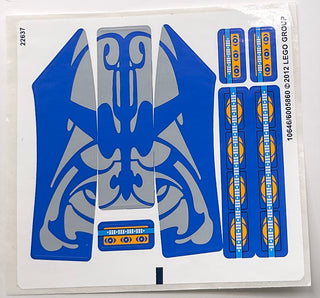 Sticker Sheet for Set Gungan Sub, 9499 - (10646/6005860), Part# 9499stk01 Part LEGO® Complete