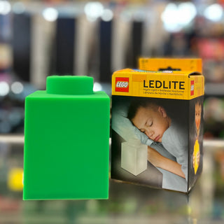 LED Silicone Brick 1 x 1, Green, LGL-LP41 - LEGO® Gear