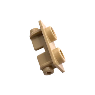 Hinge Brick 1 x 2 Top Plate, Part# 3938 Part LEGO® Tan