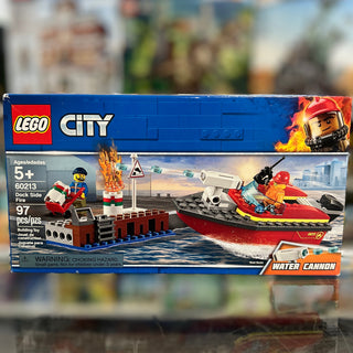 Dock Side Fire, 60213 LEGO® City Set Building Kit LEGO®