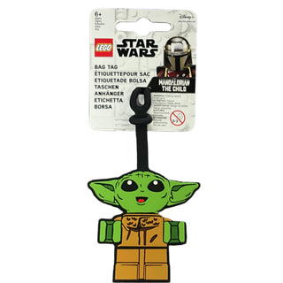 Bag/Luggage Tag, Silicone, LEGO® Star Wars Din Grogu/The Child/'Baby Yoda', 52961 Gear LEGO®