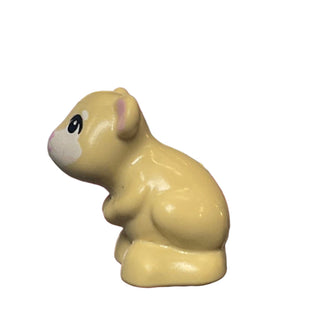 Jellybean- Tan Hamster/Mouse with Pink Nose, 24183pb09 LEGO® Animals LEGO®