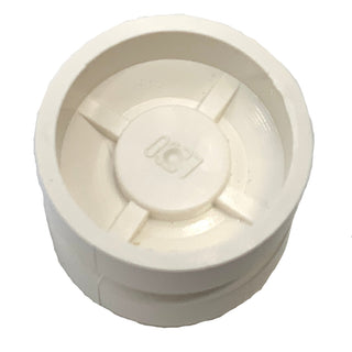 Wheel 18mm D. x 14mm, Part# 30285 Part LEGO® White