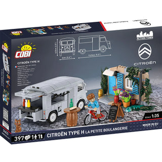 Citroën Type H La Petitie Boulangerie Van: COBI Set #24633 Building Kit Cobi Toys