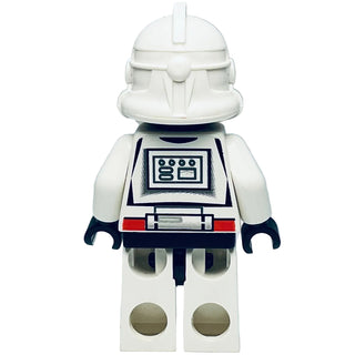 MISPRINT Clone Shock Trooper, Coruscant Guard (Phase 2) - Black Head , sw0091, LEGO® Star Wars Minifigure Minifigure LEGO®