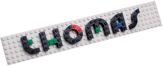 Name Plate - 852522 Building Kit LEGO®   