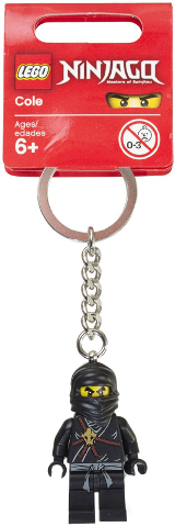 Ninjago Cole Minifigure Keychain, 853099 Gear LEGO®