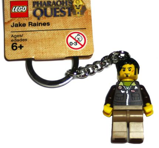 Jake Raines Key Chain, 853166, Pharaoh's Quest Gear LEGO®