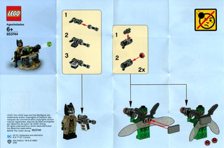 853744-Knightmare Batman Accessory Set blister Pack - INSTRUCTIONS ONLY Instructions LEGO®