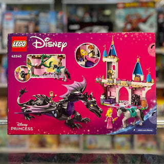 Maleficent's Dragon Form and Aurora's Castle, 43240 Building Kit LEGO®